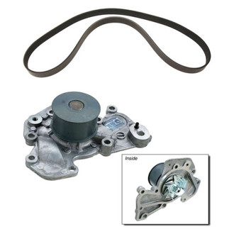 Genuine® - Engine Coolant Water Pump and Serpentine Belt Kit