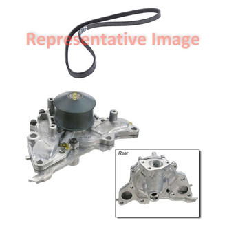 Genuine® - Engine Coolant Water Pump and Serpentine Belt Kit
