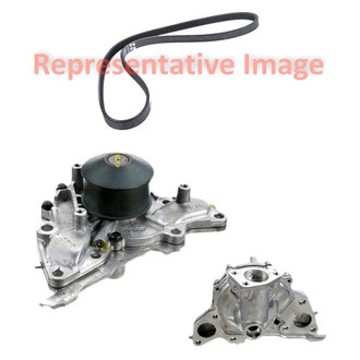Genuine® - Engine Coolant Water Pump and Serpentine Belt Kit