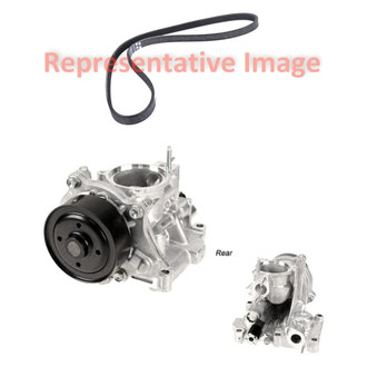 Genuine® - Engine Coolant Water Pump and Serpentine Belt Kit