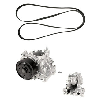 Genuine® - Engine Coolant Water Pump and Serpentine Belt Kit