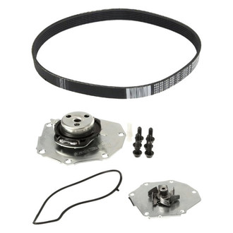 Genuine® - Engine Coolant Water Pump and Serpentine Belt Kit