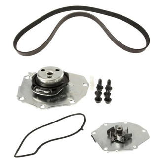 Genuine® - Engine Coolant Water Pump and Serpentine Belt Kit