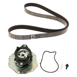 Genuine® - Engine Coolant Water Pump and Drive Belt Kit