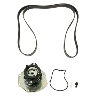 Genuine® - Engine Coolant Water Pump and Serpentine Belt Kit