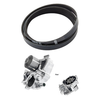 Genuine® - Engine Coolant Water Pump and Serpentine Belt Kit
