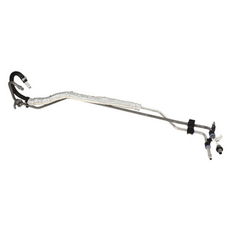 Genuine® - Power Steering Pressure Line Hose Assembly - Connector Fitting To Steering Rack