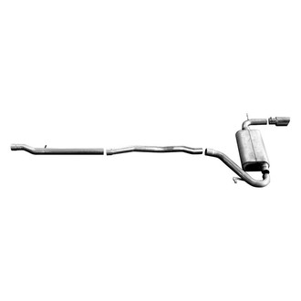 Gibson® - Swept Side™ Aluminized Steel Cat-Back Exhaust System with Single Rear Exit