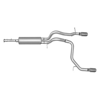 Gibson® - Split Rear™ Aluminized Steel Cat-Back Exhaust System with Split Rear Exit