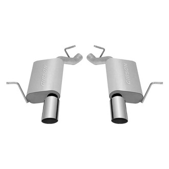 Gibson® - Split Rear™ Aluminized Steel Axle-Back Exhaust System with Split Rear Exit