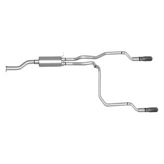 Gibson® - Split Rear™ Aluminized Steel Cat-Back Exhaust System with Split Rear Exit