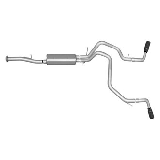 Gibson® - Extreme Dual™ Aluminized Steel Cat-Back Exhaust System with Split Side Exit