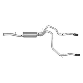 Gibson® - Split Rear™ Aluminized Steel Cat-Back Exhaust System with Split Rear Exit