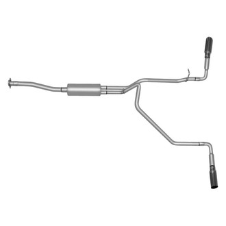 Gibson® - Extreme Dual™ Aluminized Steel Cat-Back Exhaust System with Split Side Exit