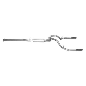 Gibson® - Split Rear™ Aluminized Steel Cat-Back Exhaust System with Split Rear Exit