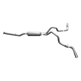 Gibson® - Extreme Dual™ Aluminized Steel Cat-Back Exhaust System with Split Side Exit