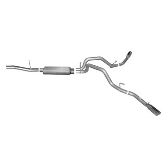 Gibson® - Extreme Dual™ Aluminized Steel Cat-Back Exhaust System with Split Side Exit