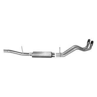 Gibson® - Dual Sport™ Aluminized Steel Cat-Back Exhaust System with Dual Side Exit