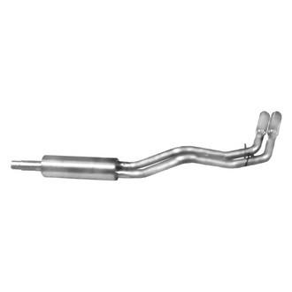 Gibson® - Dual Sport™ Aluminized Steel Cat-Back Exhaust System with Dual Side Exit