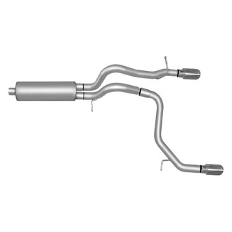 Gibson® - Split Rear™ Stainless Steel Cat-Back Exhaust System with Split Rear Exit