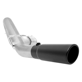 Gibson® - Black Elite™ Stainless Steel DPF-Back Exhaust System with Single Side Exit