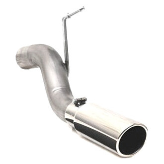 Gibson® - Elite™ 304 SS Resonator Delete Cat-Back Exhaust System with Single Side Exit