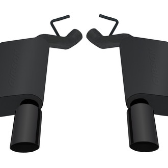 Gibson® - Black Elite™ 409 SS Axle-Back Exhaust System with Split Rear Exit