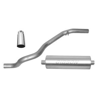 Gibson® - Swept Side™ Stainless Steel Cat-Back Exhaust System with Single Rear Exit