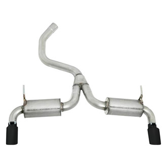 Gibson® - Black Elite™ Stainless Steel Axle-Back Exhaust System with Split Rear Exit
