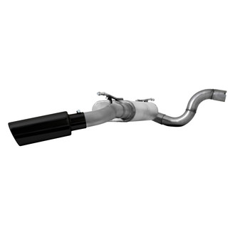 Gibson® - Black Elite™ Stainless Steel Axle-Back Exhaust System with Single Side Exit
