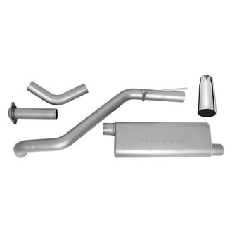Gibson® - Swept Side™ Stainless Steel Cat-Back Exhaust System with Single Rear Exit
