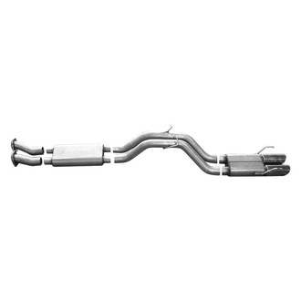 Gibson® - Swept Side™ Stainless Steel Cat-Back Exhaust System with Dual Rear Exit