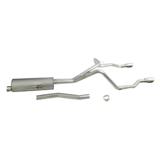 Gibson® - Split Rear™ Stainless Steel Cat-Back Exhaust System with Split Rear Exit