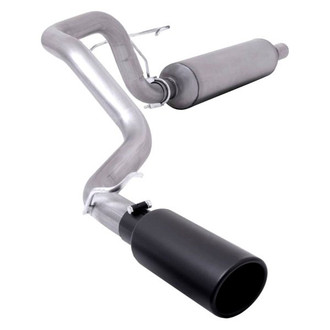 Gibson® - Black Elite™ Stainless Steel Cat-Back Exhaust System with Single Side Exit