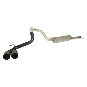 Gibson® - Black Elite™ Stainless Steel Cat-Back Exhaust System with Dual Side Exit