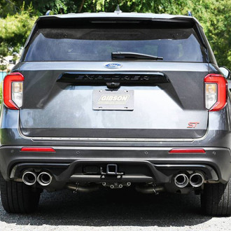 Gibson® - Stainless Steel Axle-Back Exhaust System with Quad Rear Exit