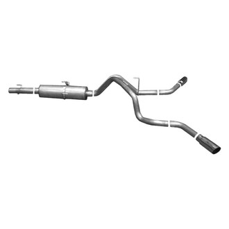 Gibson® - Extreme Dual™ Aluminized Steel Cat-Back Exhaust System with Split Side Exit
