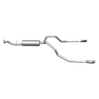 Gibson® - Split Rear™ Stainless Steel Cat-Back Exhaust System with Split Rear Exit
