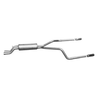 Gibson® - Split Rear™ Stainless Steel Cat-Back Exhaust System with Split Rear Exit