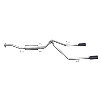 Gibson® - Black Elite™ Stainless Steel Cat-Back Exhaust System with Split Rear Exit
