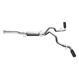 Gibson® - Black Elite™ Stainless Steel Cat-Back Exhaust System with Split Side Exit
