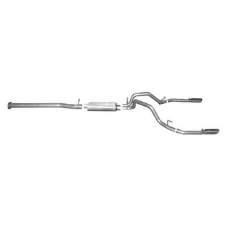 Gibson® - Split Rear™ Stainless Steel Cat-Back Exhaust System with Split Rear Exit