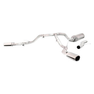Gibson® - Extreme Dual™ Stainless Steel Cat-Back Exhaust System with Split Side Exit