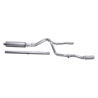 Gibson® - Split Rear™ Stainless Steel Cat-Back Exhaust System with Split Rear Exit