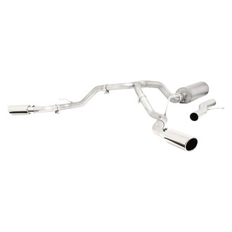 Gibson® - Extreme Dual™ Stainless Steel Cat-Back Exhaust System with Split Side Exit