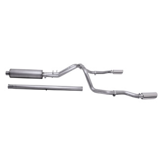 Gibson® - Split Rear™ Stainless Steel Cat-Back Exhaust System with Split Rear Exit
