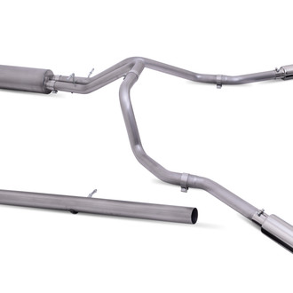 Gibson® - Extreme Dual™ Stainless Steel Cat-Back Exhaust System with Split Side Exit