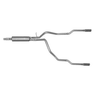 Gibson® - Split Rear™ Stainless Steel Cat-Back Exhaust System with Split Rear Exit