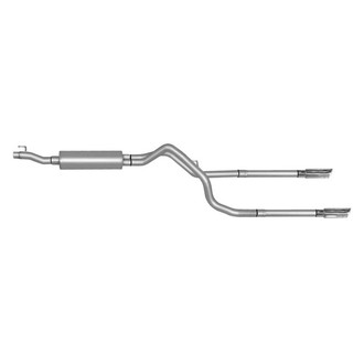 Gibson® - Split Rear™ Stainless Steel Cat-Back Exhaust System with Split Rear Exit