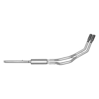 Gibson® - Dual Sport™ Stainless Steel Cat-Back Exhaust System with Dual Side Exit